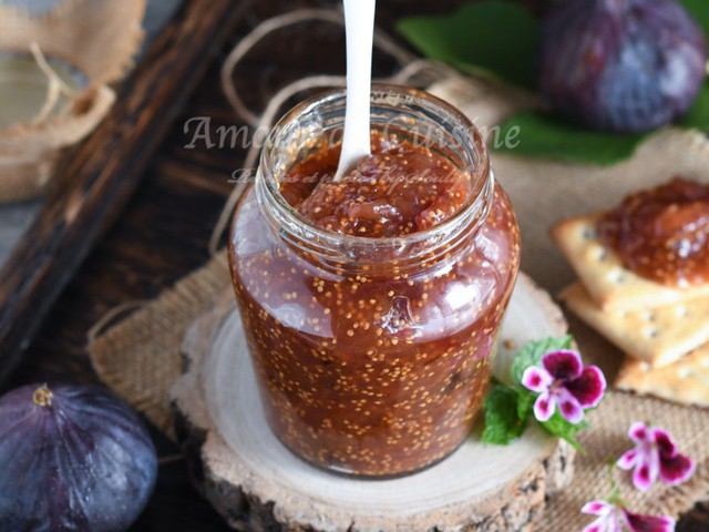 Confiture mi figues mi raisins Recette