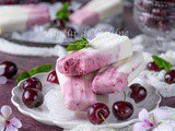 Esquimaux aux cerises au yaourt glacé ( 3 versions)