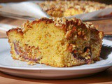 Gâteau moelleux aux figues fraîches, miel et amandes
