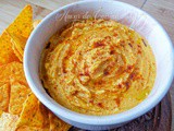 Houmous de patate douce en apéritifs