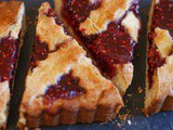 Linzer torte à la confiture de framboises