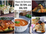 Menu semaine 36 : 7 idées repas du 31 août au 6 septembre 2026