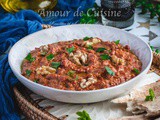 Muhammara : recette de dip aux poivrons rouges