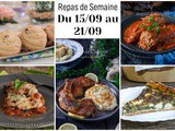 Organisation repas semaine : menu pratique