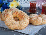 Pain simit, pain turc aux sésame
