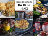 Planning repas de la semaine 7