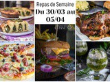 Planning repas semaine 14 : menu du soir du lundi au dimanche
