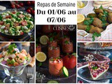 Planning repas semaine 23 : 7 idées fraîches pour journées chaudes