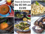 Planning repas semaine 37 : 7 idées gourmandes