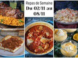 Planning repas semaine 45 : 7 idées de repas pour novembre