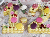 Recette du Number cake, gateau d’anniversaire facile