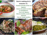 Recettes batch cooking : 5 repas familiaux à préparer à l’avance