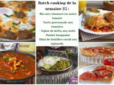 Recettes batch cooking : 5 repas maison faciles à préparer