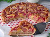 Tarte amandine à la rhubarbe : racette facile