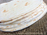 Tortillas mexicaines maison pour wraps et pain tacos