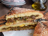 Tourte à la viande façon medfouna : pain farci traditionnel marocain