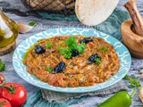 Zaalouk d’aubergines de la cuisine marocaine