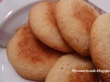 Eggless vanilla cookies
