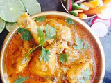 Hyderabadi Dum Ka Murgh Recipe / Hyderabad Style Slow Steam Cooked Chicken Curry Recipe
