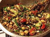 Forcing the Season: Quinoa and Vegetable Salad