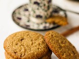 Almond and Oatmeal Cookies [Eggless & Gluten Free]