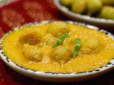 Mangodi sabzi | Moong dal dumpling curry
