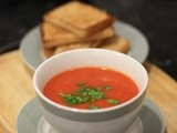Roasted Capsicum and Tomato soup
