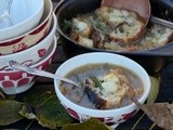 Country onion soup(Soupe à l’oignon champêtre)