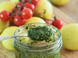 Homemade pesto