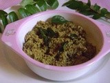 Curry Leaves/Karibevu soppu chutney