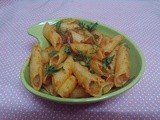 Tomato Pasta - Indian style