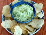 Green peas and Lima beans Dip for chips
