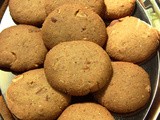 Eggless Almond Cookies