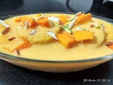 Instant Mango Rasmalai Recipe - How to make Instant Mango Rasmalai