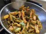 Microwave Magic: Tindora Bataka Nu Shaak in less than 15 Minutes