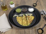 Protein-Packed Perfection: Besan Chilla Stuffed with Creamy Paneer and Garden Veggies