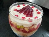 Trifle Pudding in Jar