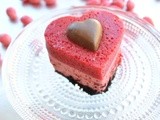 Be My Valentine – Marianne Cake with Chocolate, Peppermint candies and Strawberries