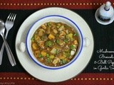 Mushroom, Brocolli and Bell Peppers in Garlic Sauce | Indo-Chinese Gravy