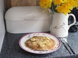 Traditional English Pancakes with Caramelised Bananas