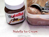 Nutella Ice Cream Recipe | How To Make Nutella Ice Cream