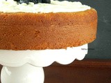 Eggless Almond Sponge Cake Recipe From Scratch