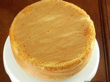 No Butter and No Oil Vanilla Sponge Cake From Scratch | Tiramisu Sponge Recipe