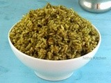Spinach Rice | Healthy One Pot Meal for Kids | Keerai Soru | Sadham Recipe
