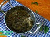 Curry leaves kuzhambu/karuveppilai kuzhambu