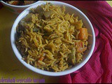 Hyderabadi vegetable biryani/lunch box idea/rice varieties