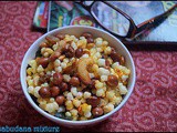 Sabudana chivda/jawwarisi mixture/diwali snacks