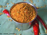 Udipi rasam powder/karnataka recipes