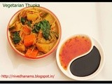 Vegetarian Thupka - Arunachal Pradesh