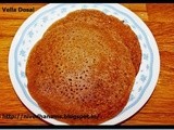 Vella Dosai / Jaggery Pancake